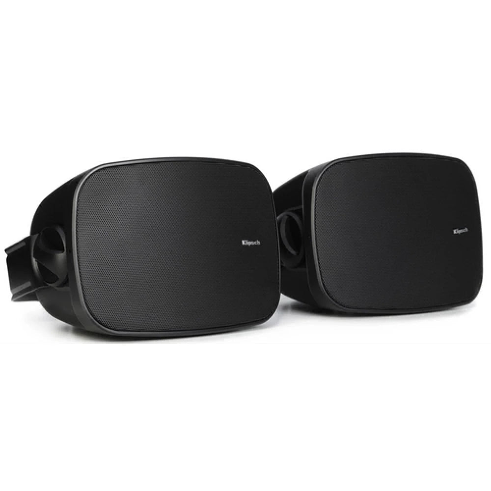 Klipsch Rsm Series RSM-800 Residential Surface Mount Speaker in black pair view