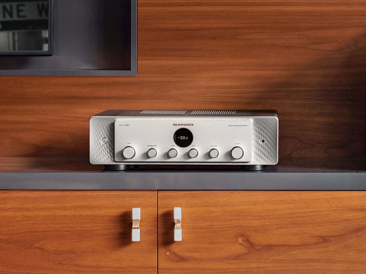 Marantz MODEL40N Network Amp in silver alternate view