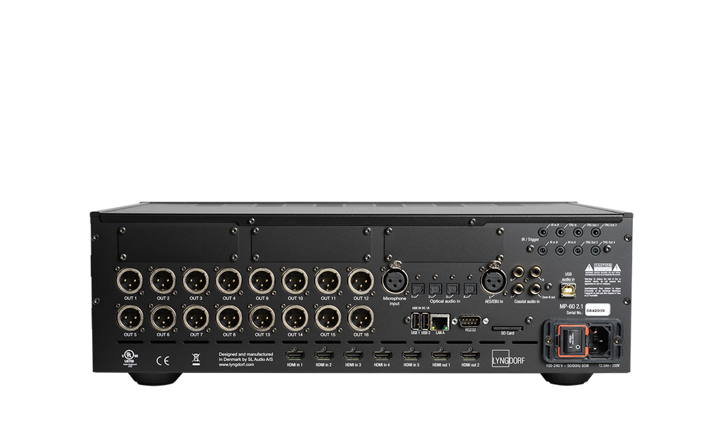 Lyngdorf MP60 2.1Surround Processor (Bl) alternate view