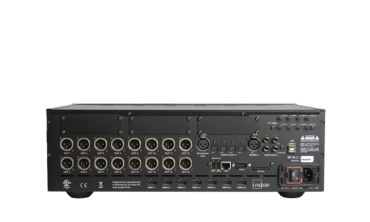 Lyngdorf MP60 2.1Surround Processor (Bl) alternate view