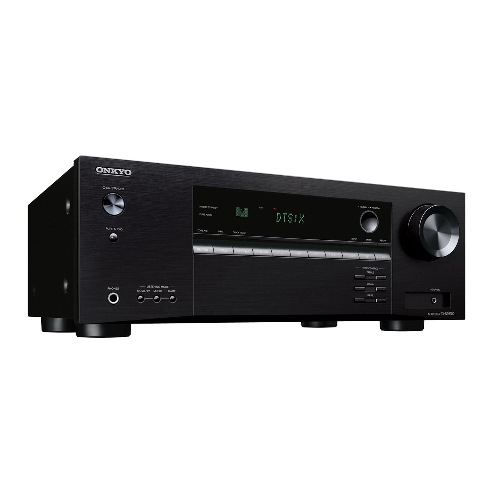 Onkyo TX-NR5100 receiver angled view
