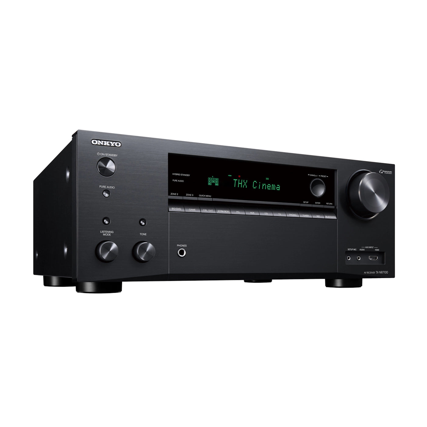 Onkyo TX-NR7100 receiver side view