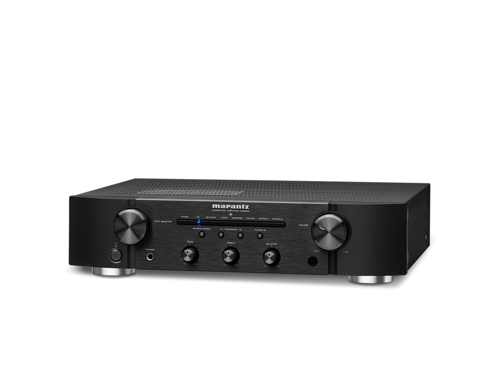 Marantz PM6007 Amplifier in black side view