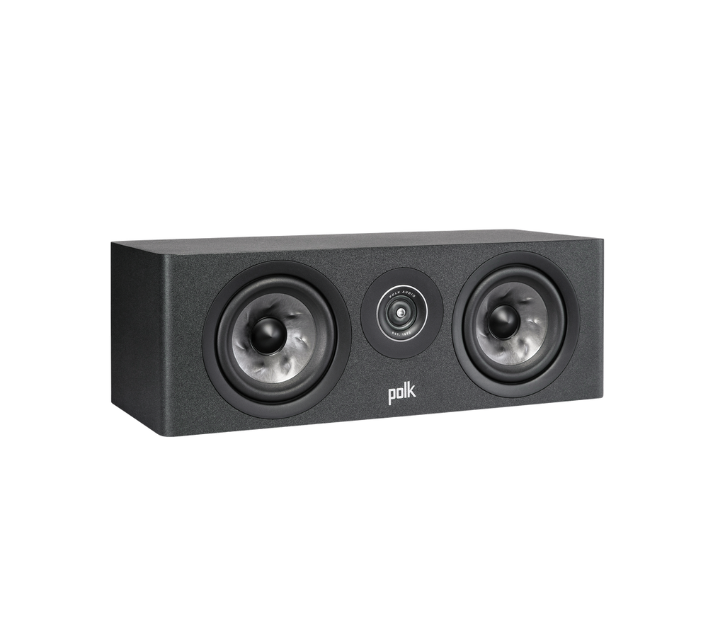 Polk R300C Center in black side view
