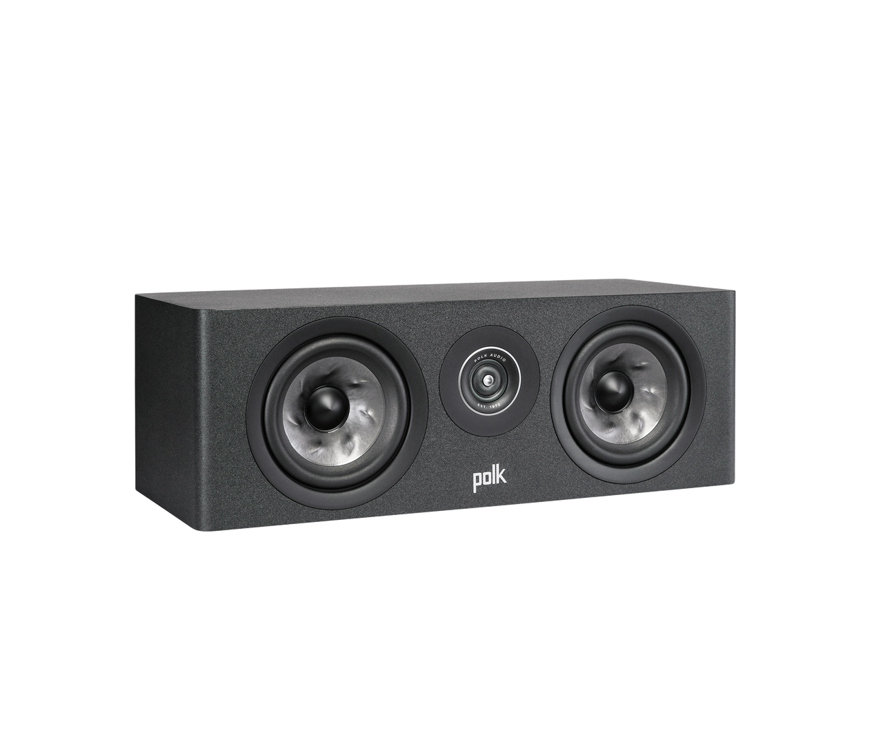 Polk R300C Center in black side view