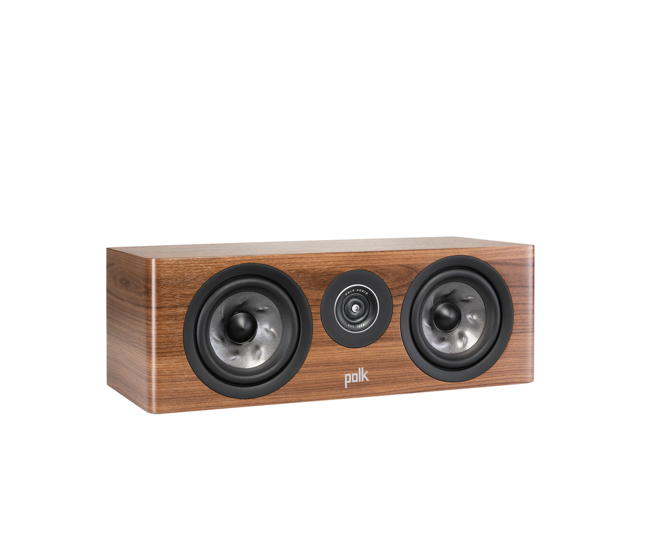 Polk R300C Center in brown side view