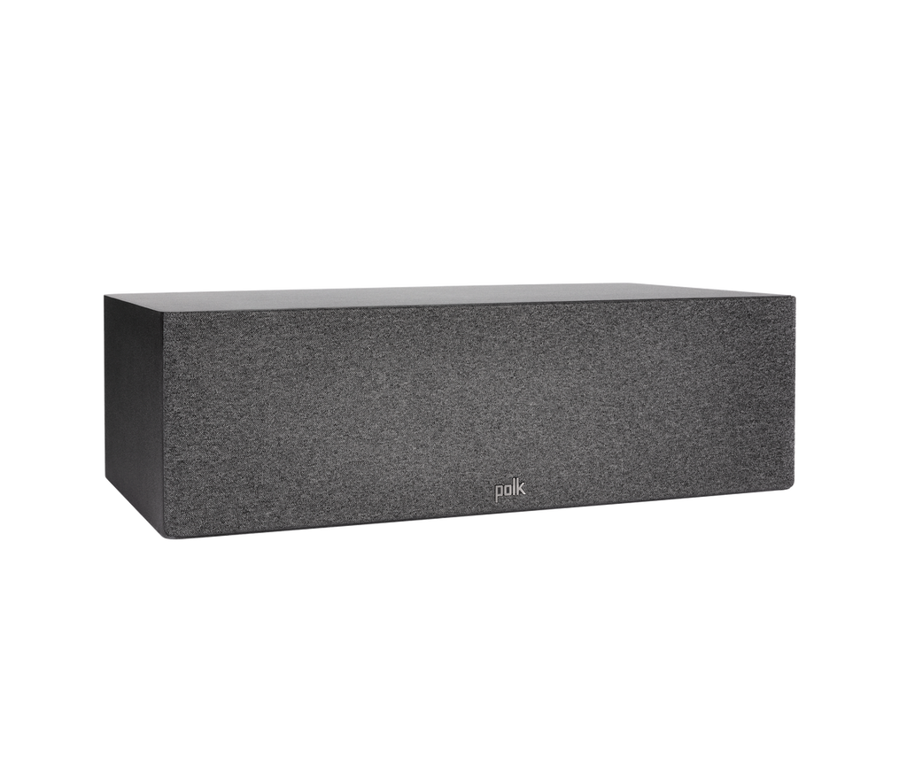 Polk R400C Centre in black with grille