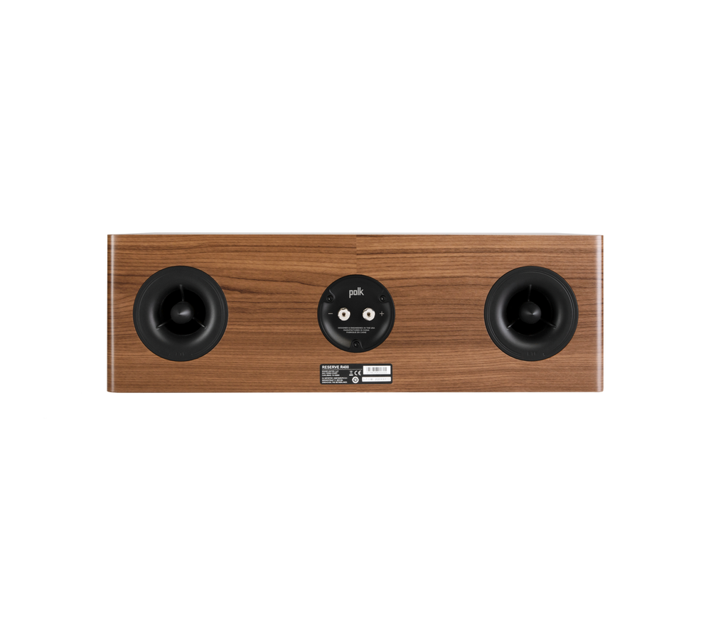 Polk R400C Centre in brown rear view