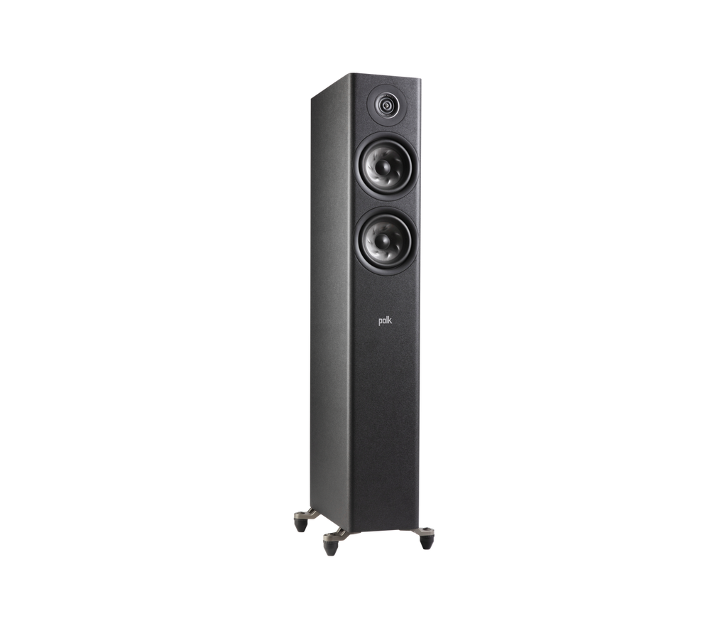 Polk R500 Floorstander (Pair) speaker in black side view