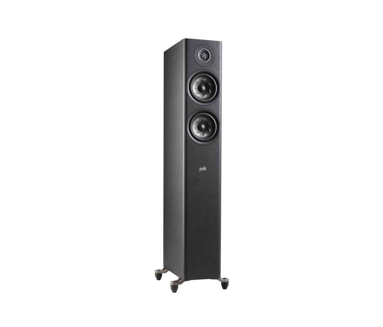 Polk R500 Floorstander (Pair) speaker in black side view