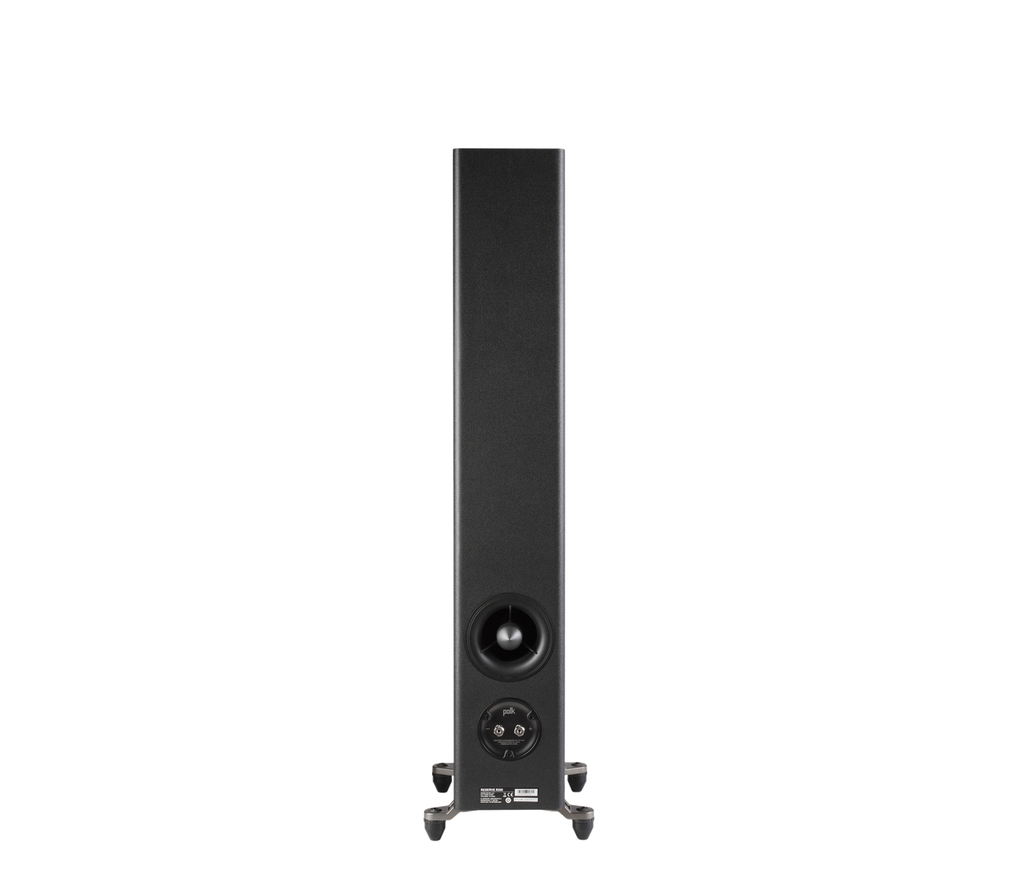 Polk R500 Floorstander (Pair) speaker in black rear view
