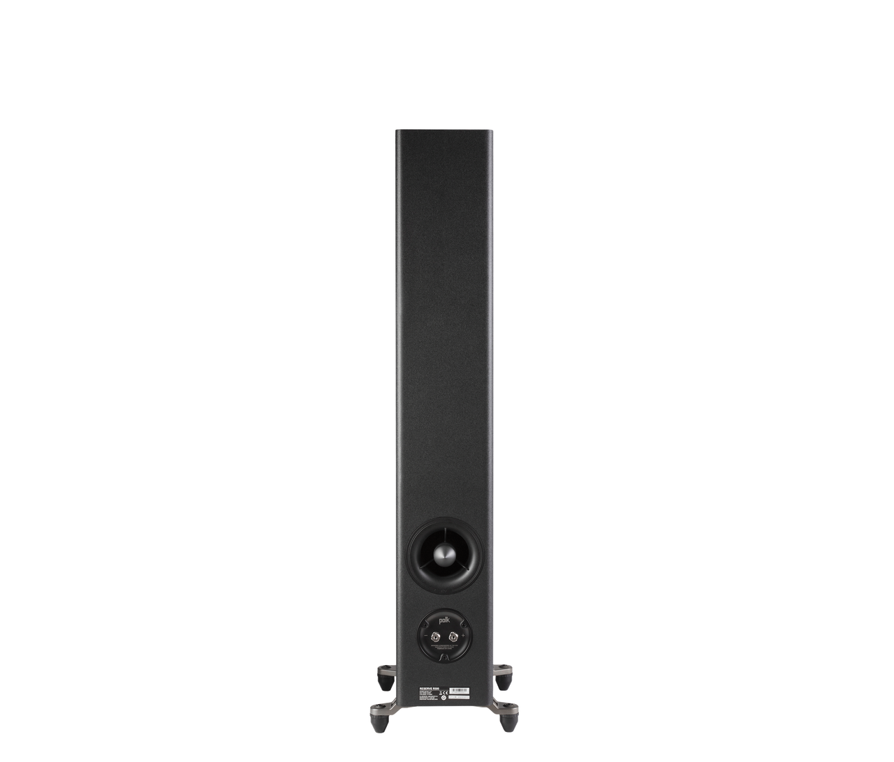 Polk R500 Floorstander (Pair) speaker in black rear view