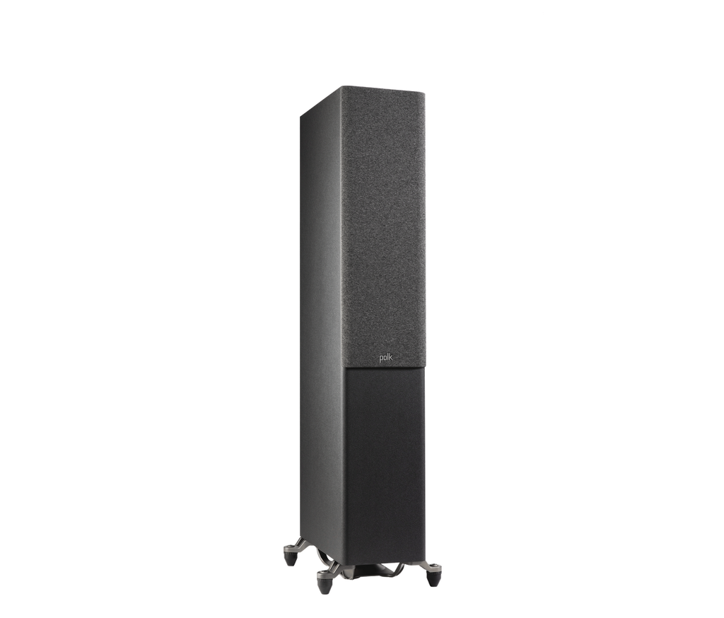 Polk R600 Floorstander in black with grille