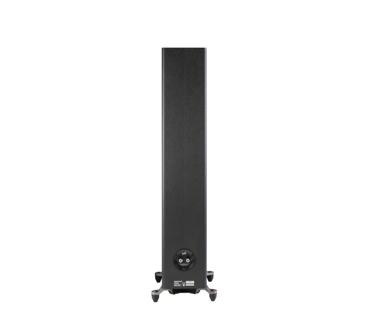 Polk R600 Floorstander in black rear view