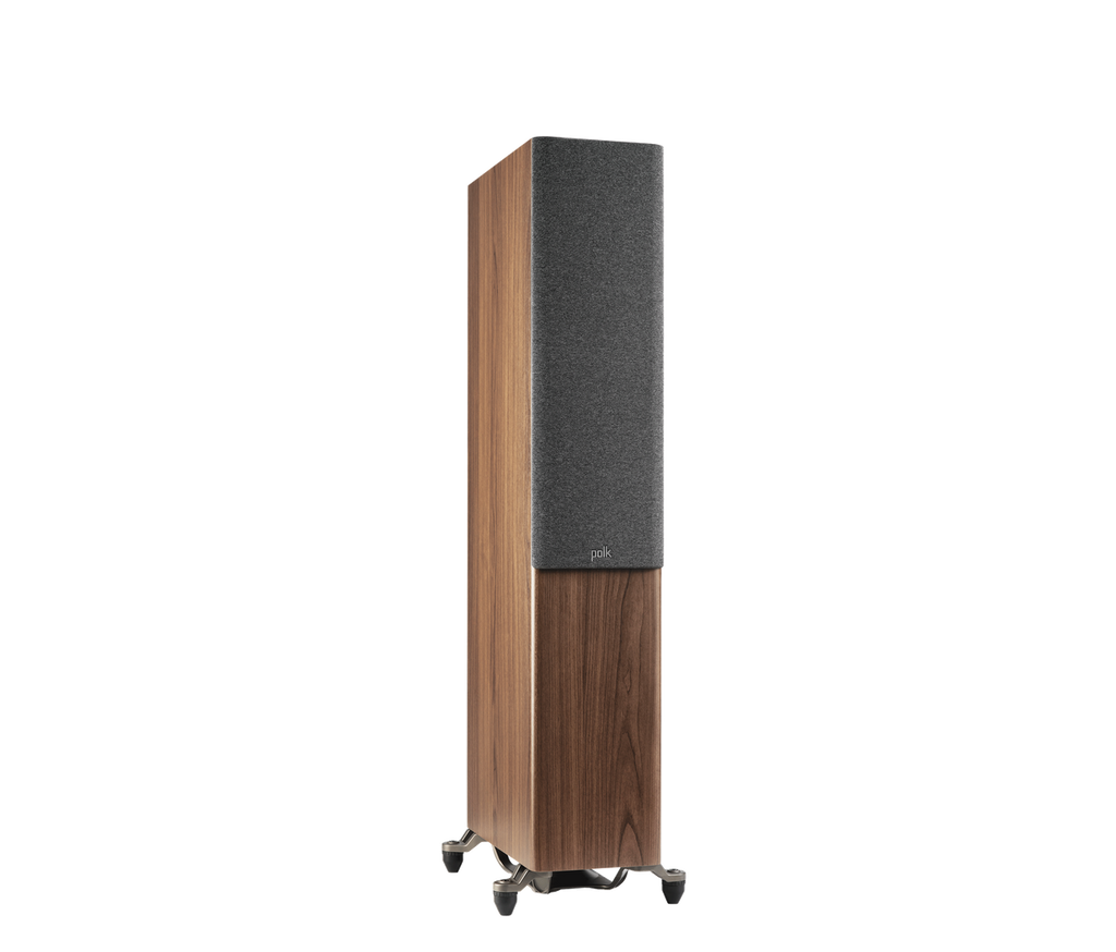 Polk R600BR Reserve Floor Stand Brn (Pair) in brown with grille