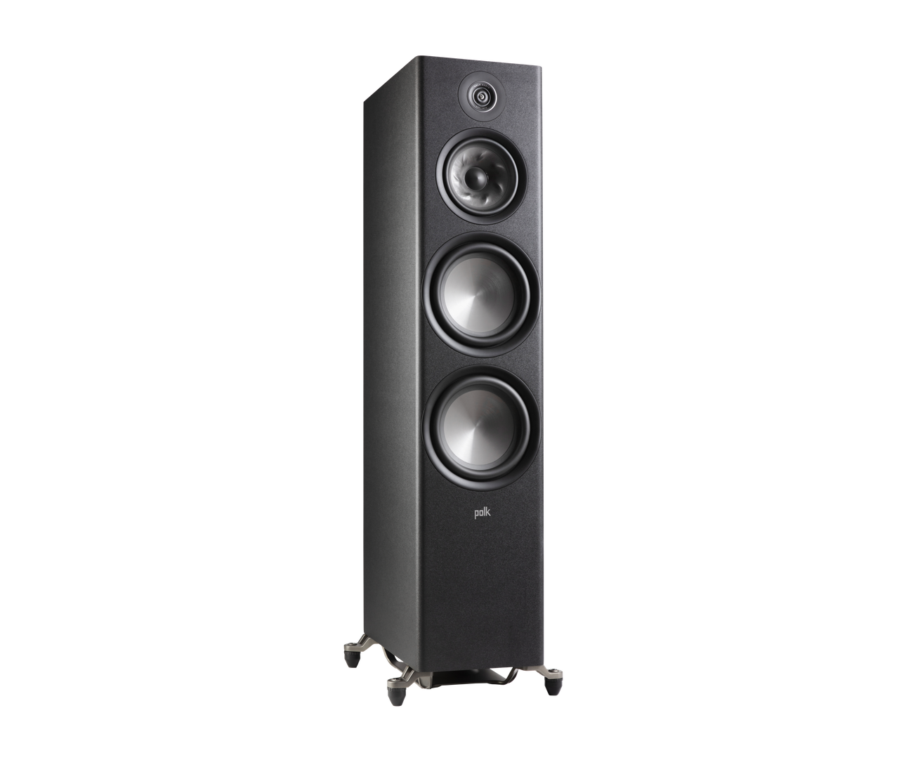 Polk R700 Floorstander in black side view