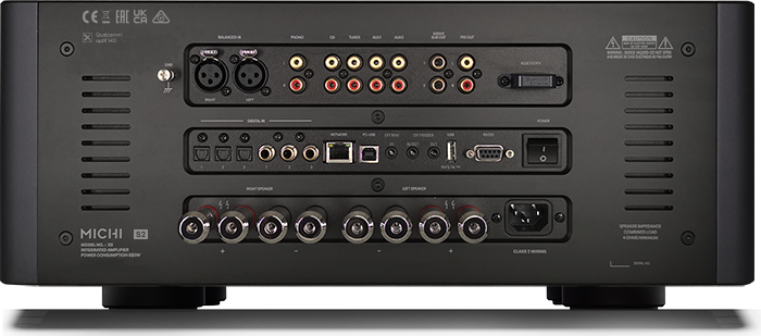 Rotel Michi X5 Stereo Integrated Amp S2 amplifier alternate view