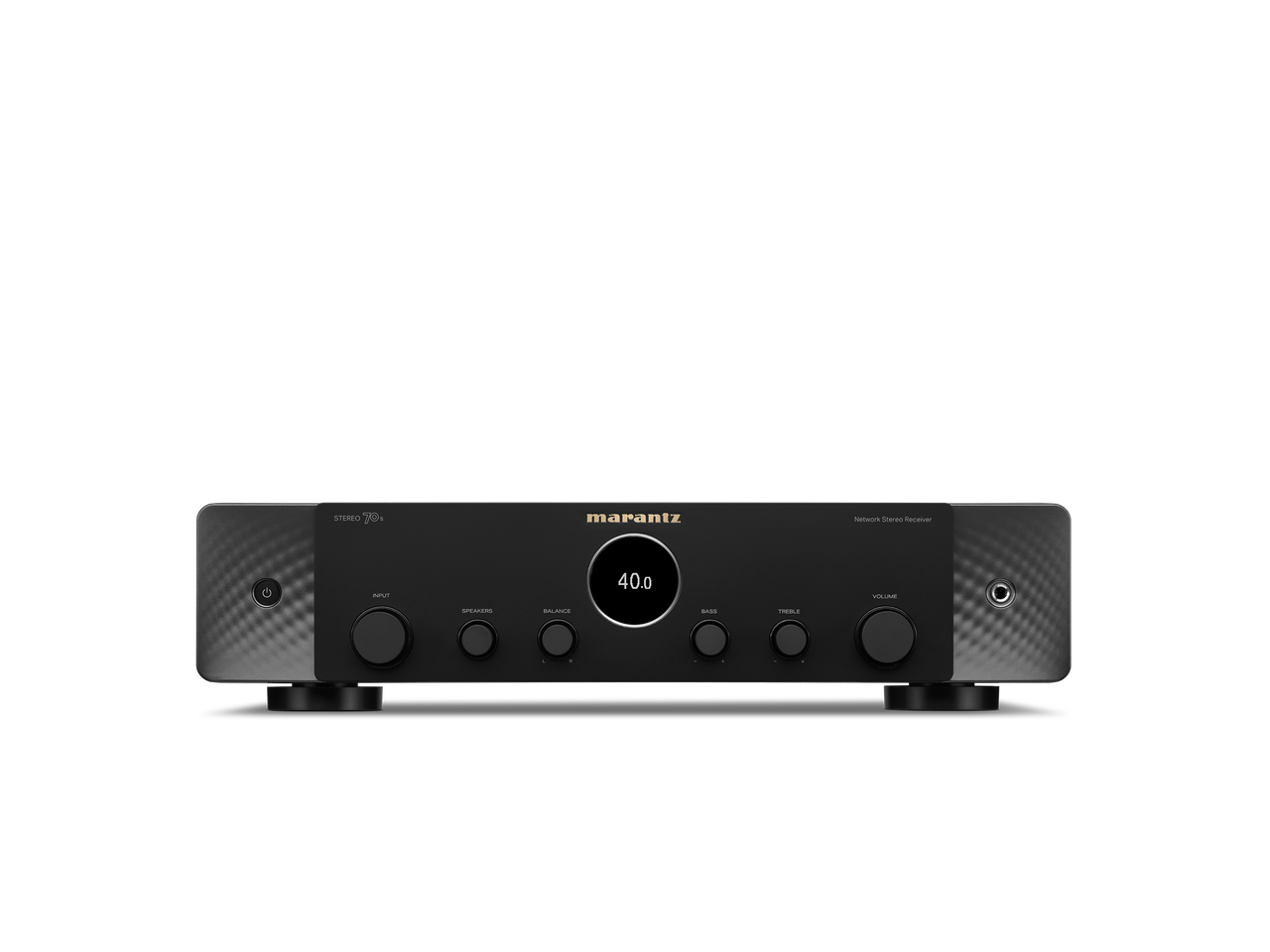 Marantz STEREO70S Receiver in black front view