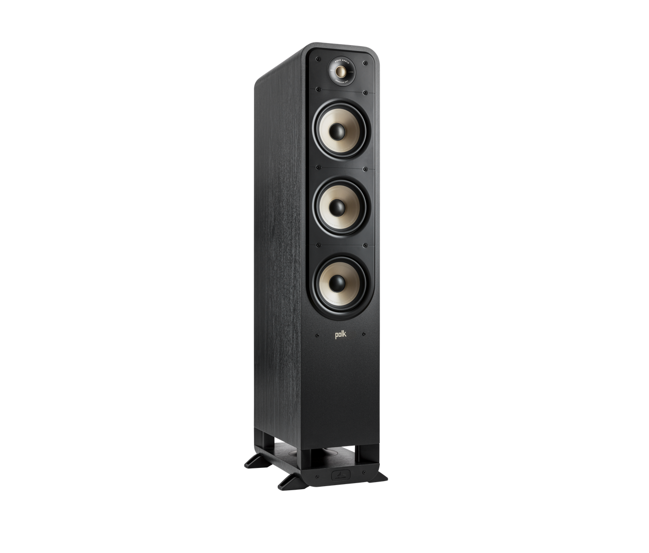 Polk ES60 Floorstander in black side view
