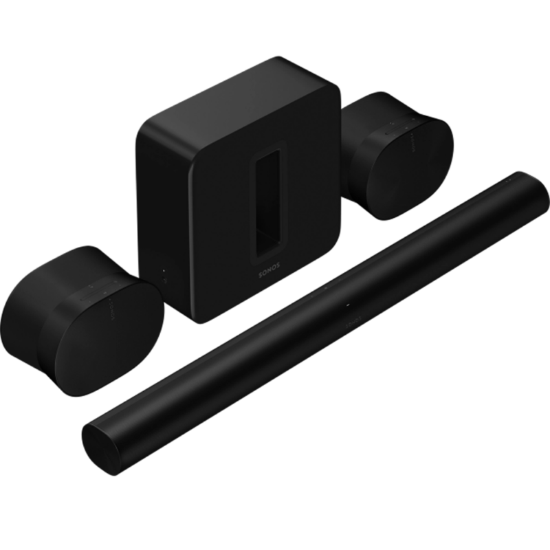 Sonos Ultimate Immersive Set with Arc Ultra +Sub 4 + 2x Era 300 Theatre System
