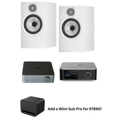 Bowers & Wilkins 606 with Wiim ULTRA and VIBE AMP