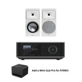Martin Logan B2 with ULTRA AMP speaker in white