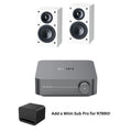 Paradigm Atom with PRO AMP speaker in white