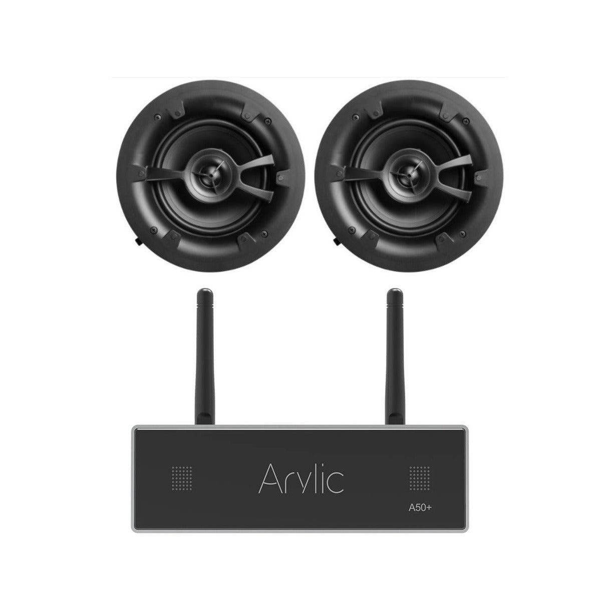 Arylic A50 Plus 1-Zone Package with Linx L6V2 In-Ceiling Speakers