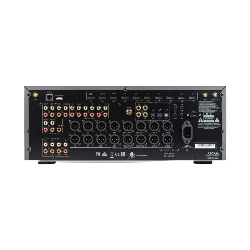 Arcam AV41 processor alternate view
