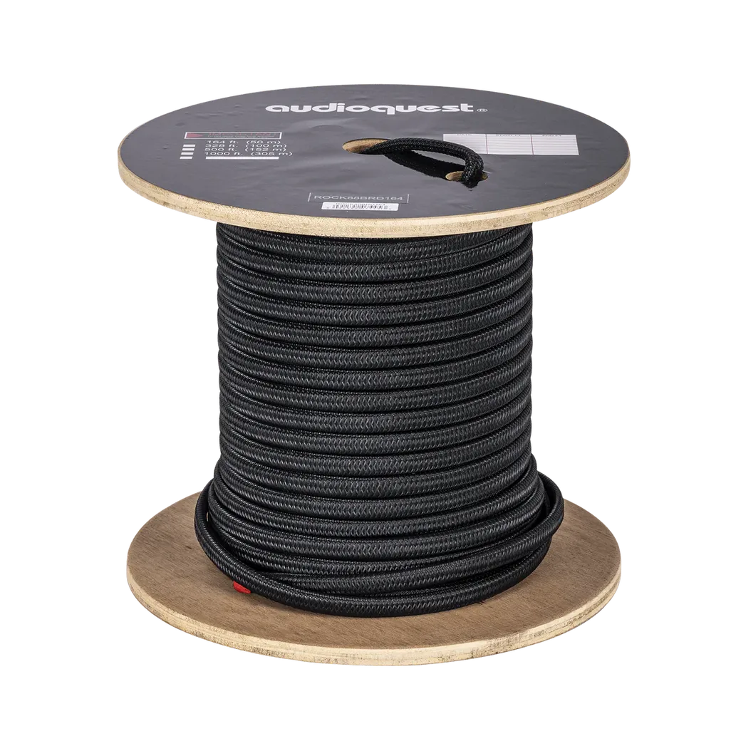 AQ Rocket88 Braided Speaker Cable (1m) in black