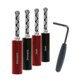 AQ Sure Grip 100 Silver Banana (Set8) connector