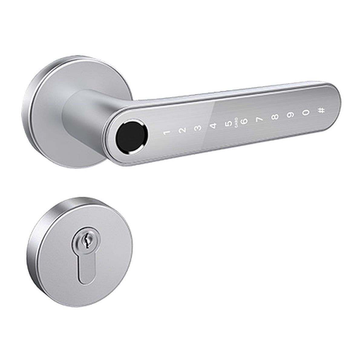 BBL BBLN33B Smart Handle Lockset in Silver