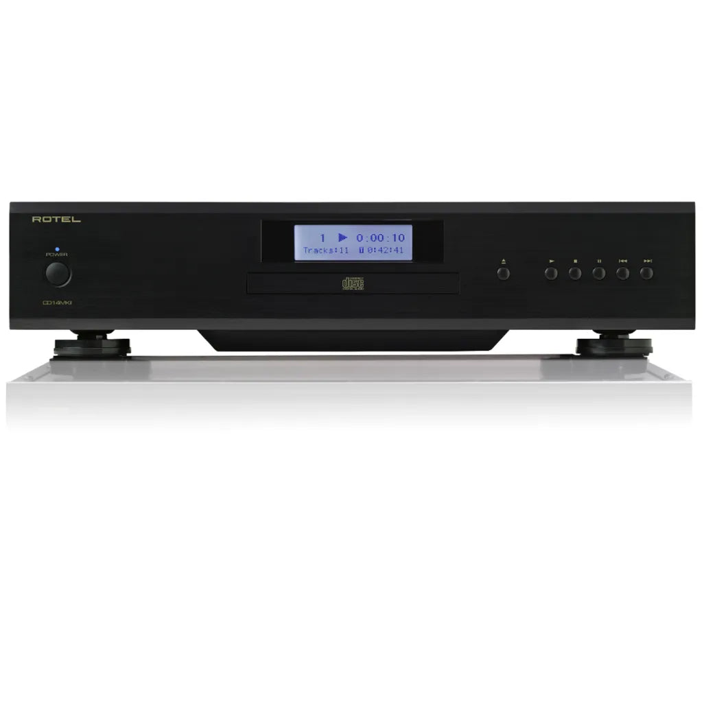Rotel CD14 MKII CD Player (Black) front view
