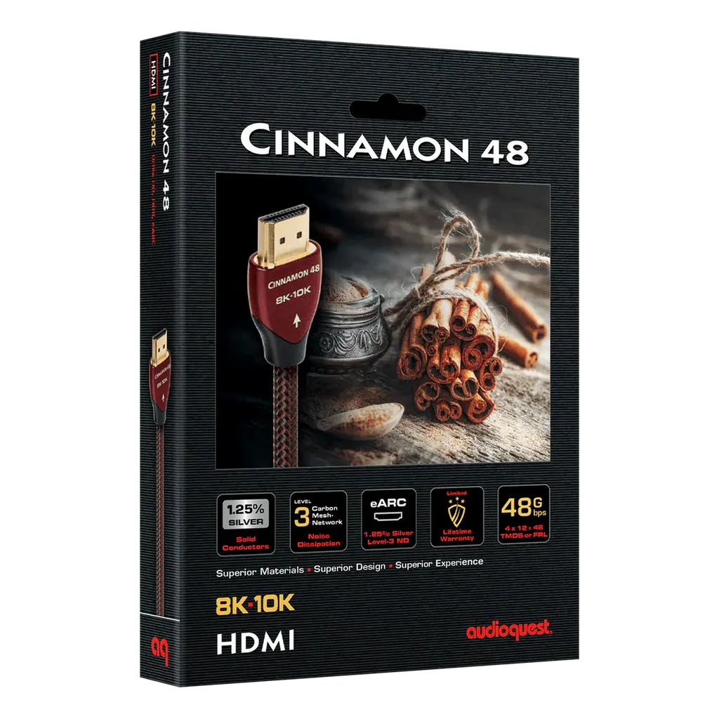 AQ Cinnamon HDMI 48G cable 3m alternate view