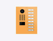 DoorBird D2208V 8-button IP video door station in RAL 1017 - Saffron yellow