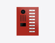 DoorBird D2208V 8-button IP video door station in RAL 3000 - Flame red