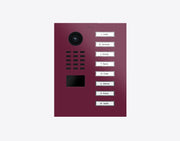 DoorBird D2208V 8-button IP video door station in RAL 4004 - Claret violet