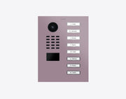 DoorBird D2208V 8-button IP video door station in RAL 4009 - Pastel violet