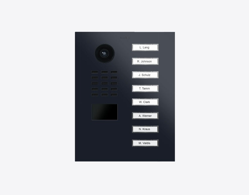 DoorBird D2208V 8-button IP video door station in RAL 5004 - Black blue