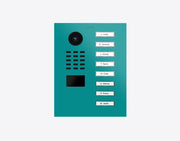 DoorBird D2208V 8-button IP video door station in RAL 5018 - Turquoise blue