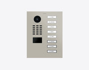 DoorBird D2208V 8-button IP video door station in RAL 7044 - Silk grey