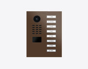 DoorBird D2208V 8-button IP video door station in RAL 8028 - Terra brown