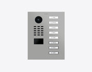 DoorBird D2208V 8-button IP video door station in RAL 9006 - White aluminium