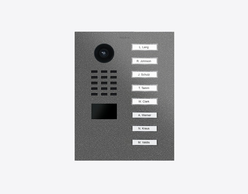 DoorBird D2208V 8-button IP video door station in DB 703