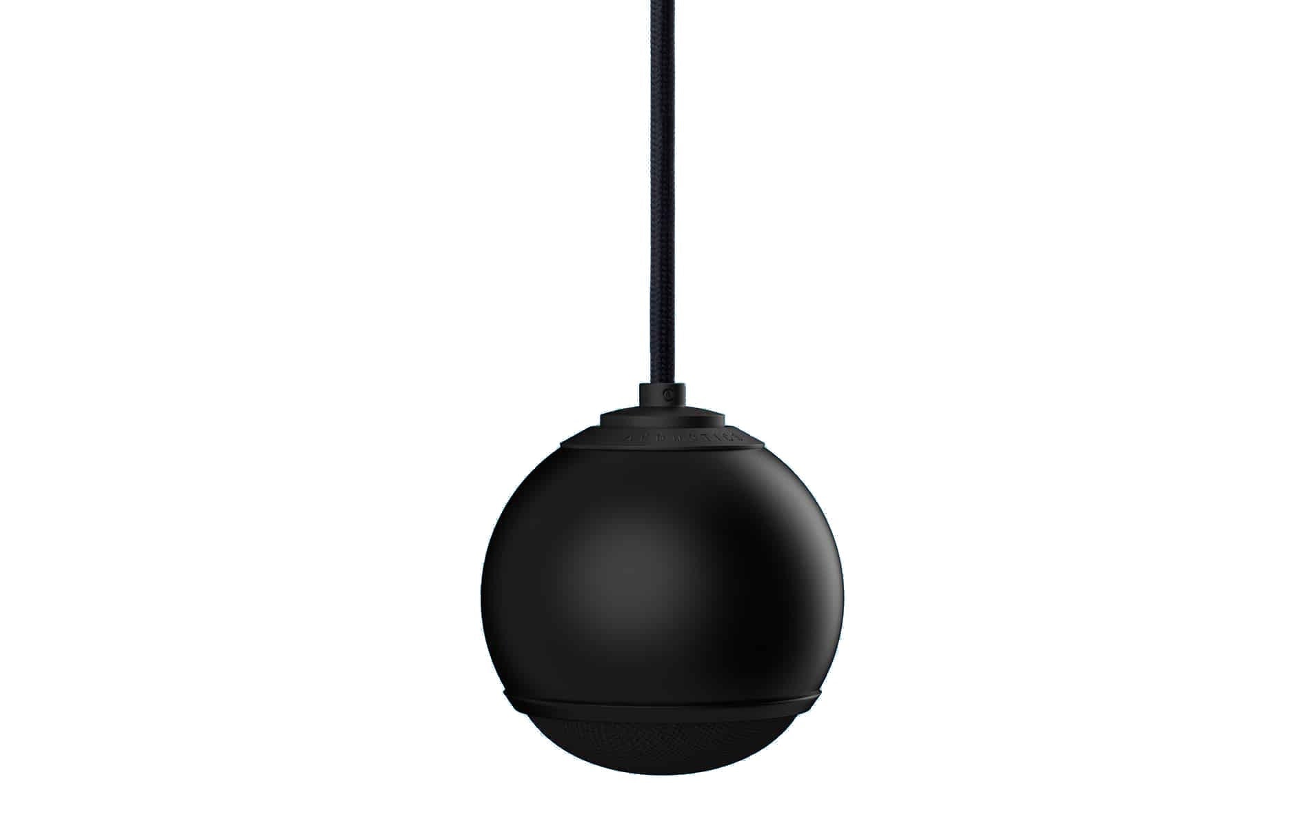 Gallo Droplet Micro Pendant Speaker in Satin Black