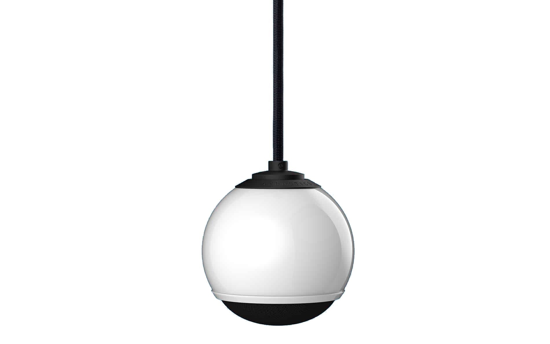 Gallo Droplet Micro Pendant Speaker in Gloss White