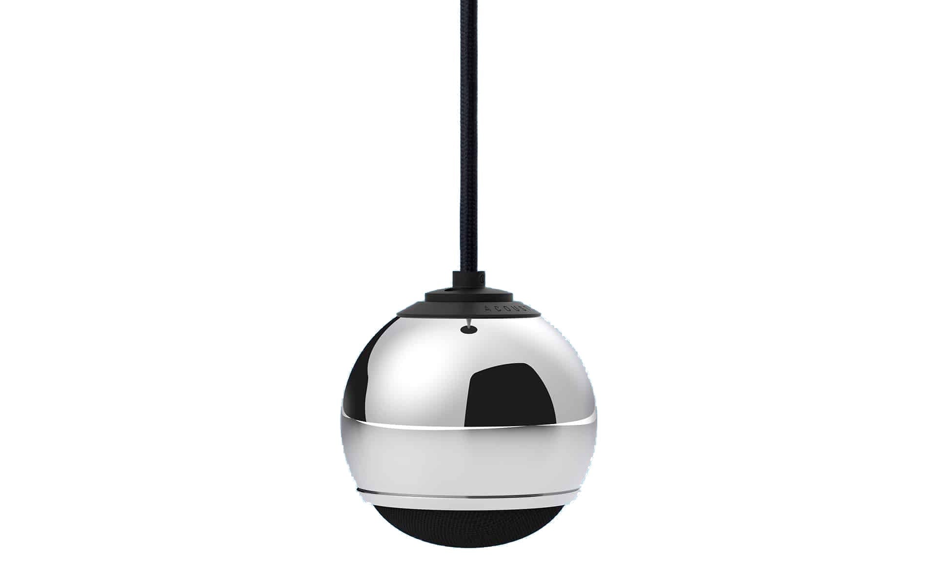 Gallo Droplet Micro Pendant Speaker in Luxe Chrome