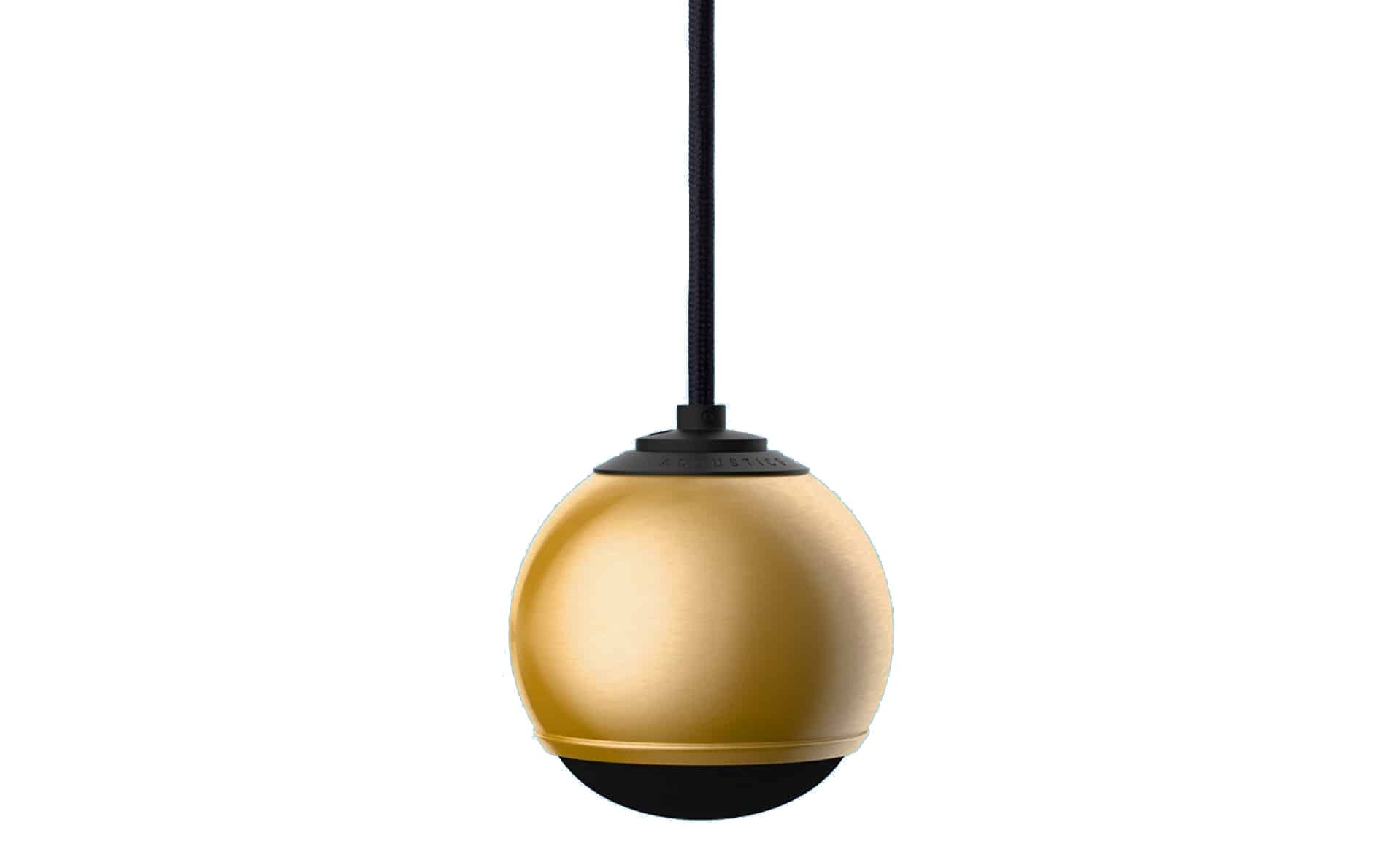 Gallo Droplet Micro Pendant Speaker in Luxe Gold