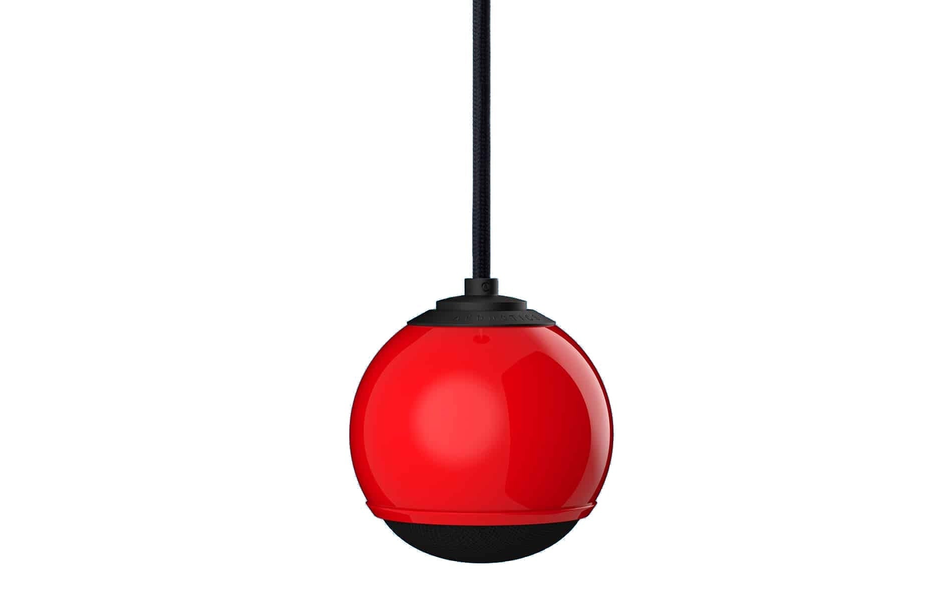 Gallo Droplet Micro Pendant Speaker in Race Red