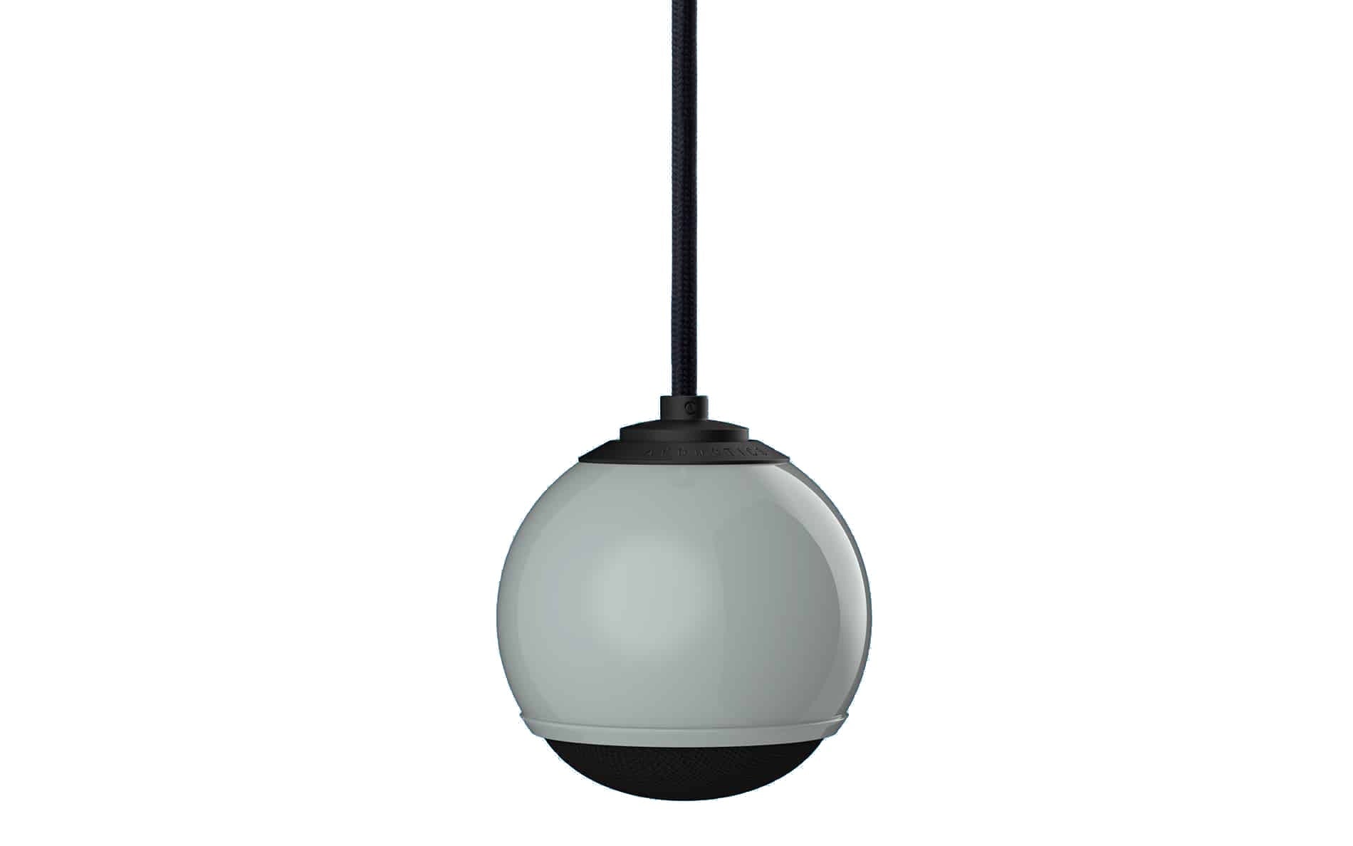 Gallo Droplet Micro Pendant Speaker in Urban Grey